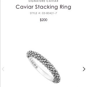 Lagos stacking ring